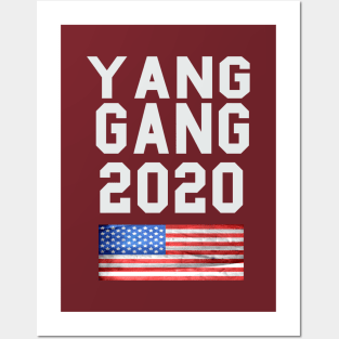 T-Shirt  yang gang 2020 Posters and Art